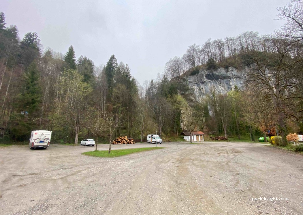 Parkplatz Luegsteinsee — foto