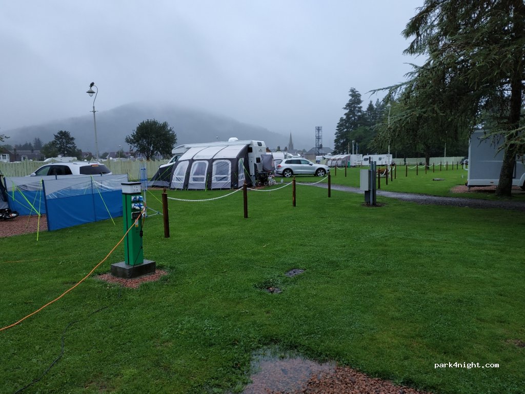 Ballater caravan Park — foto