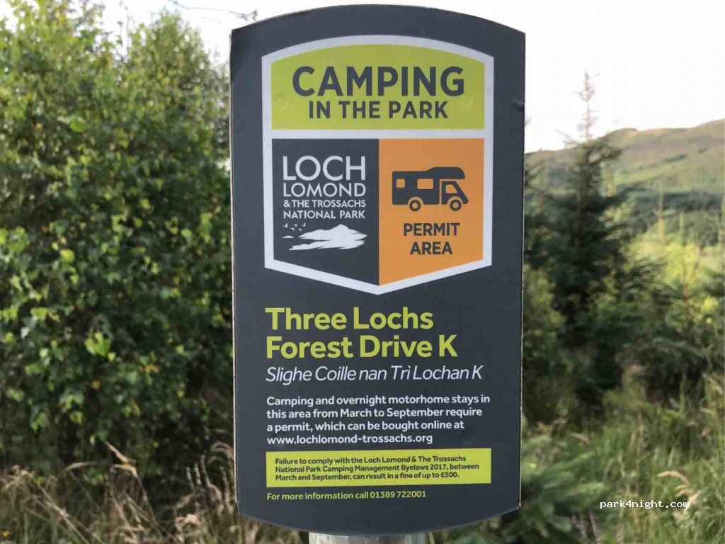(RH18 5HF) Strathyre Forest - Unnamed Road — foto