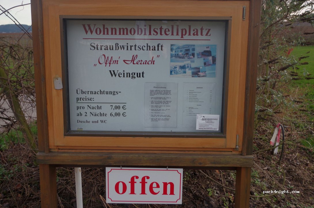 Wohnmobilstellplatz Offm Herach — foto 2