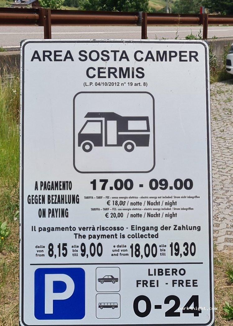 Area Sosta Camper Cavalese — foto 2