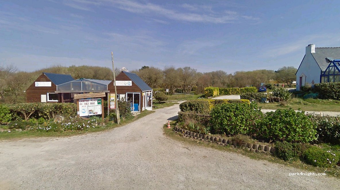Camping plage de Trez Rouz — foto