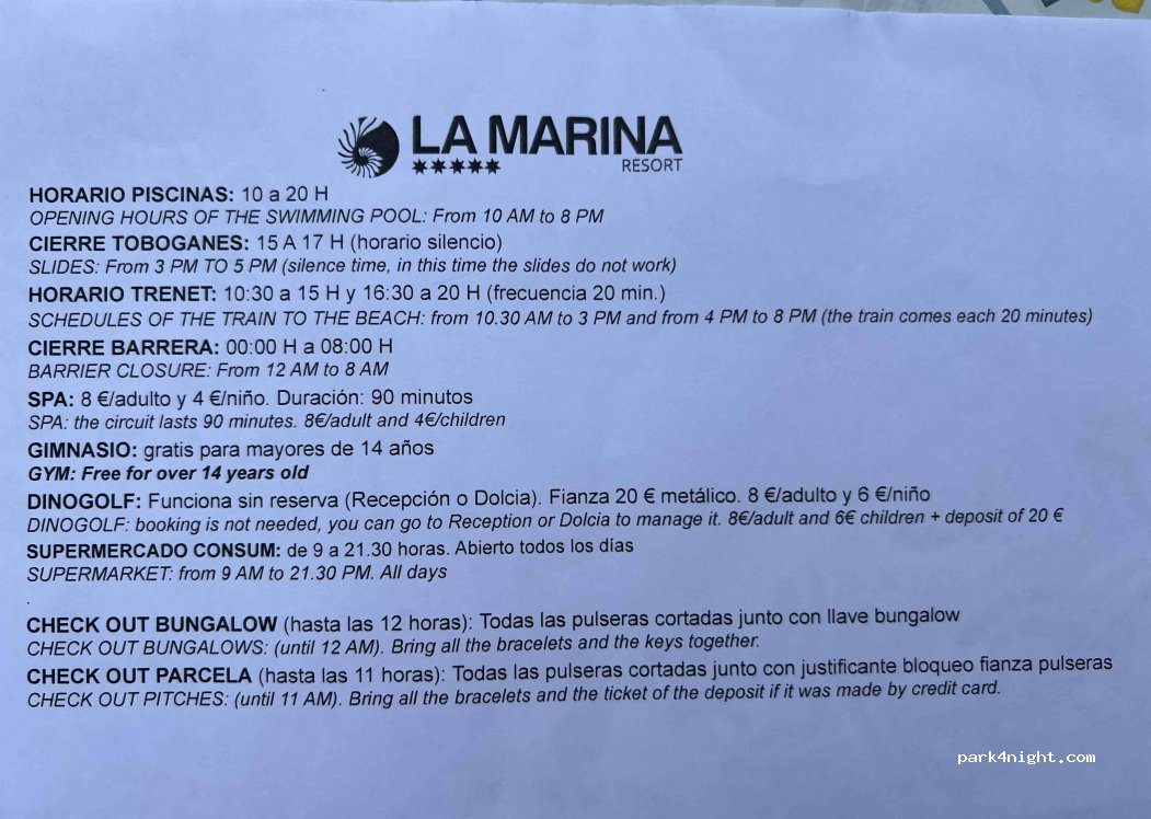 Camping La Marina — foto