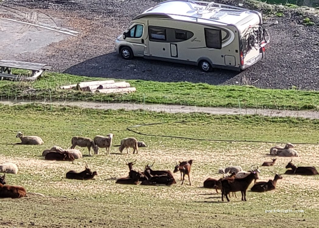 Aire de camping-car de Saint Véran — foto