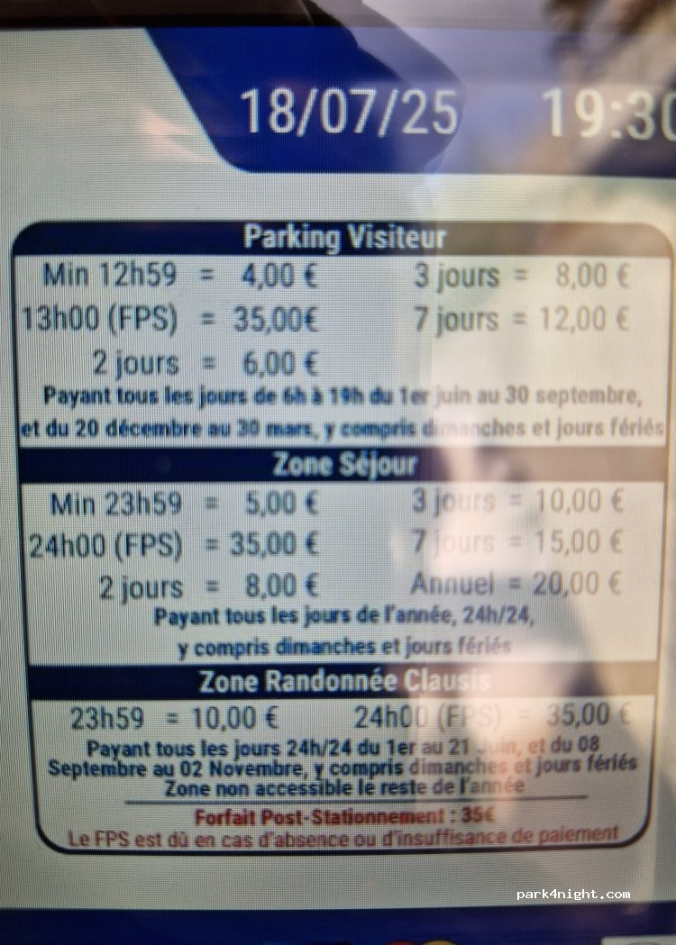 Aire de camping-car de Saint Véran — foto 4