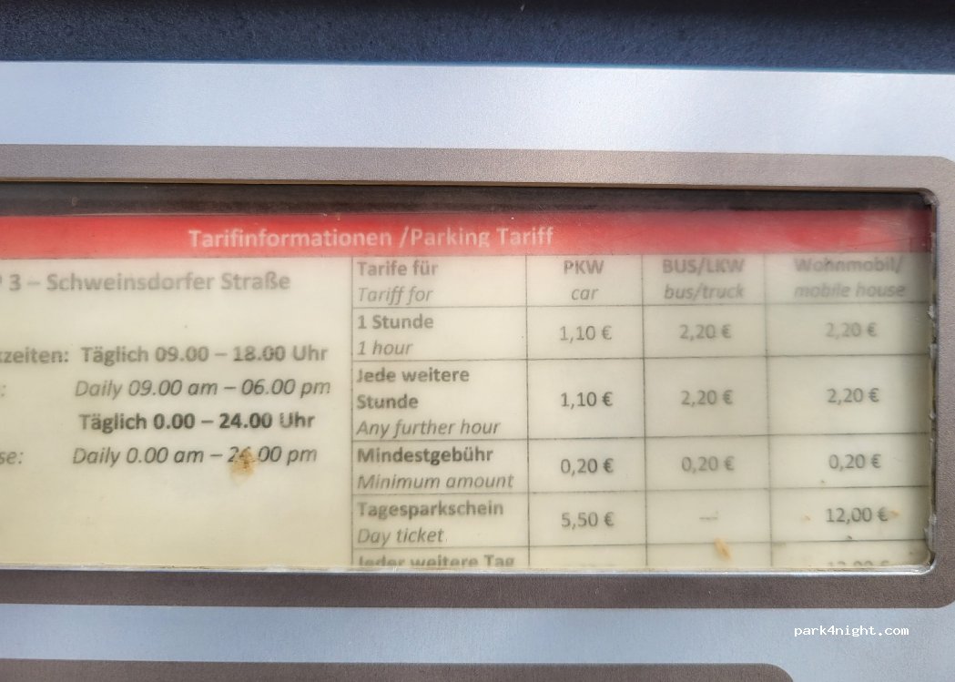 Wohnmobilstellplatz am Parkplatz P 3 in Rothenburg ob der Tauber — foto 4