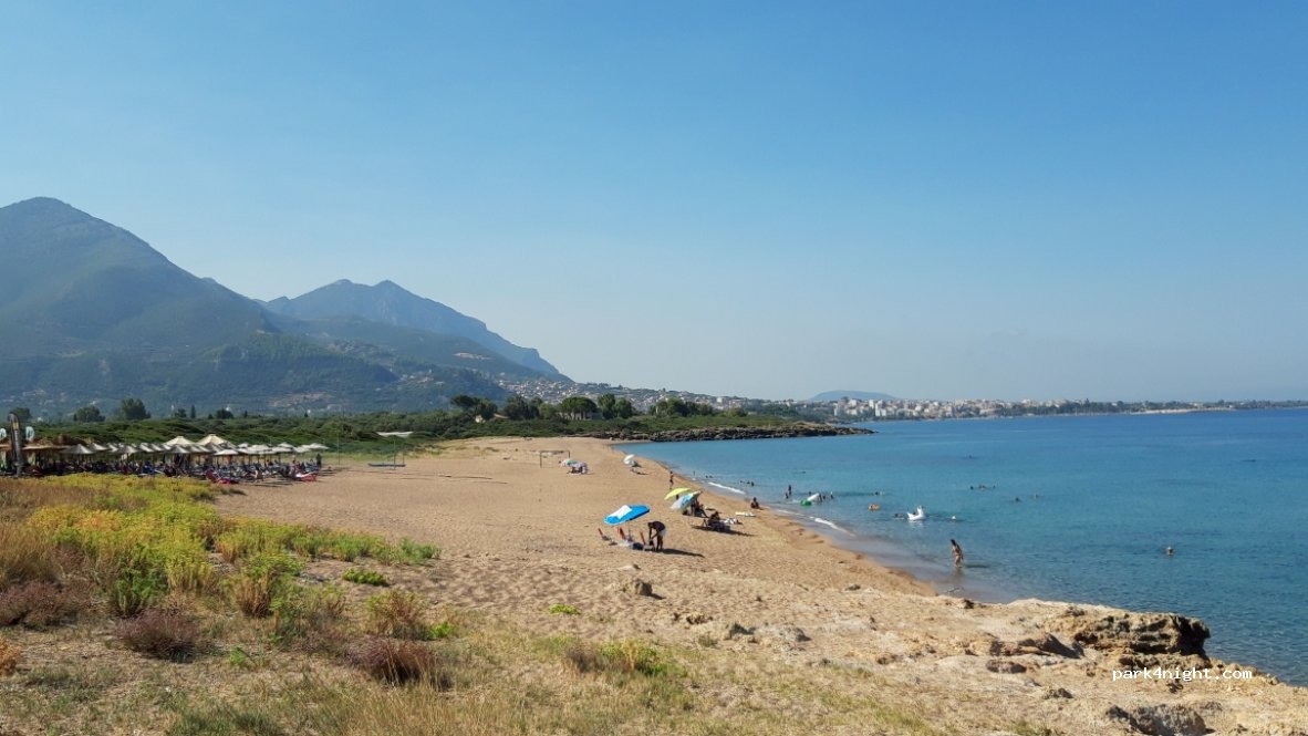 (245 00) Kiparissia - Unnamed Road, Sani — foto