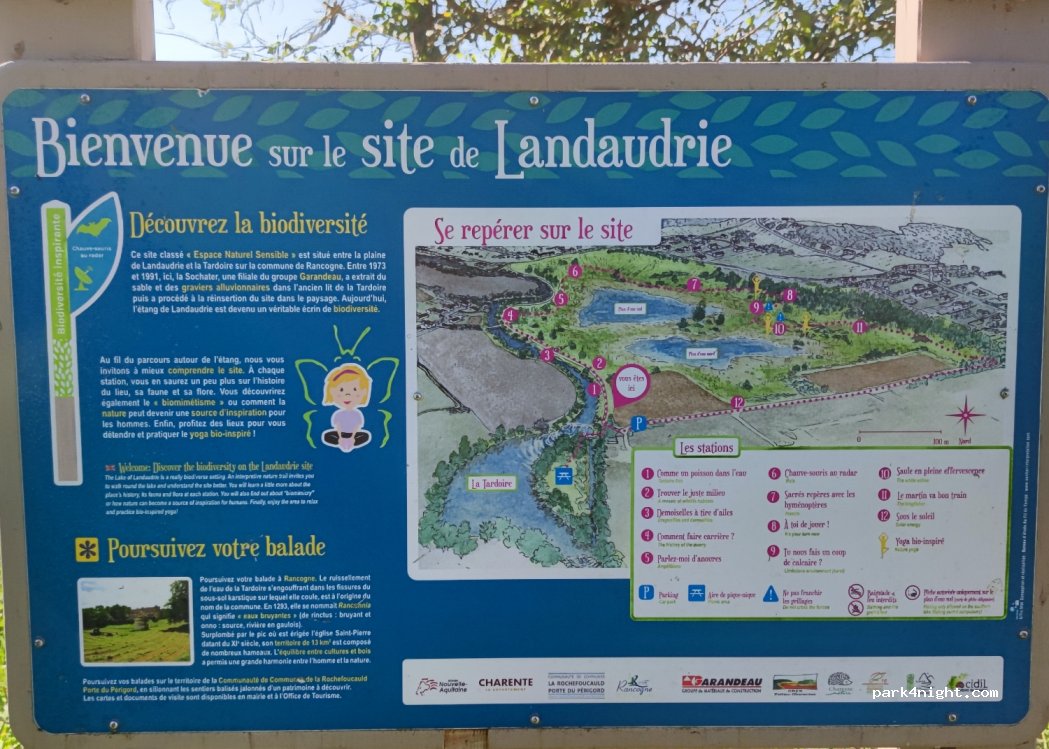 (16110) Rancogne - Prés de la Maison Blanche — foto
