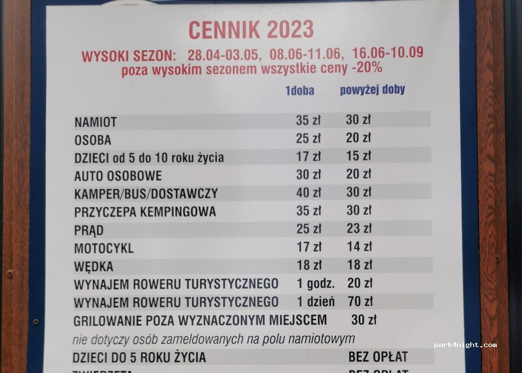 Camping Jezioro Srebrne Osowiec — foto 3