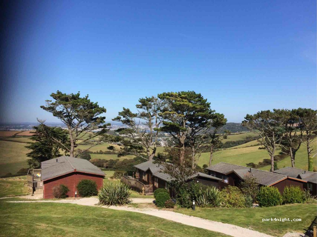 Whitsand bay fort camping — foto
