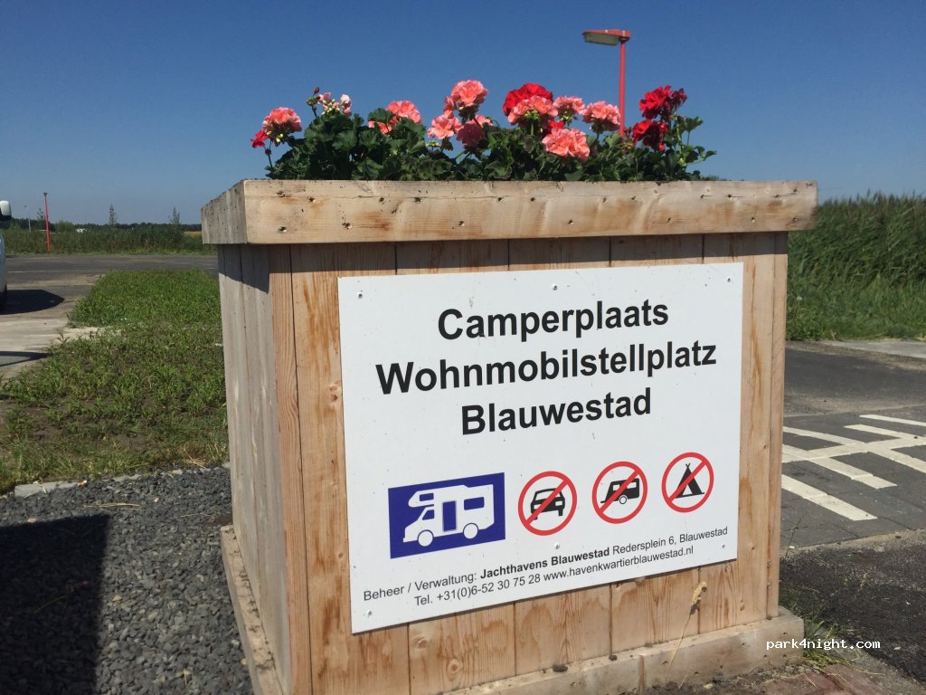 Camperplaats Blauwestad — foto 3