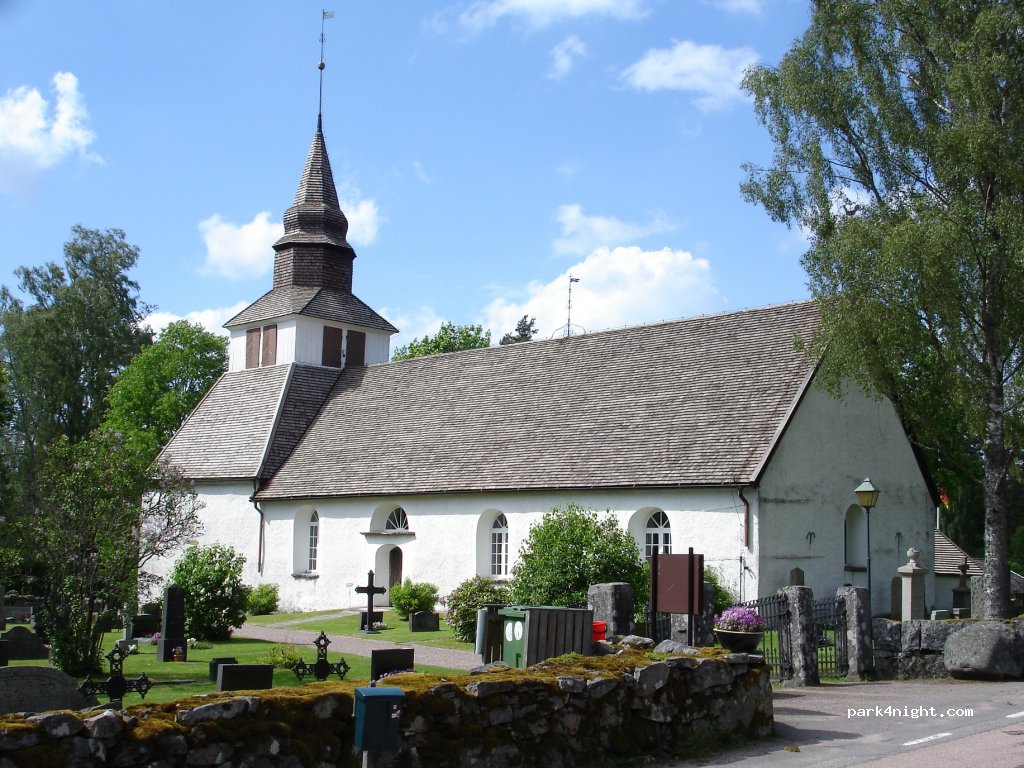 (314 91) Simlångsdalen - Femsjö Kyrka — foto