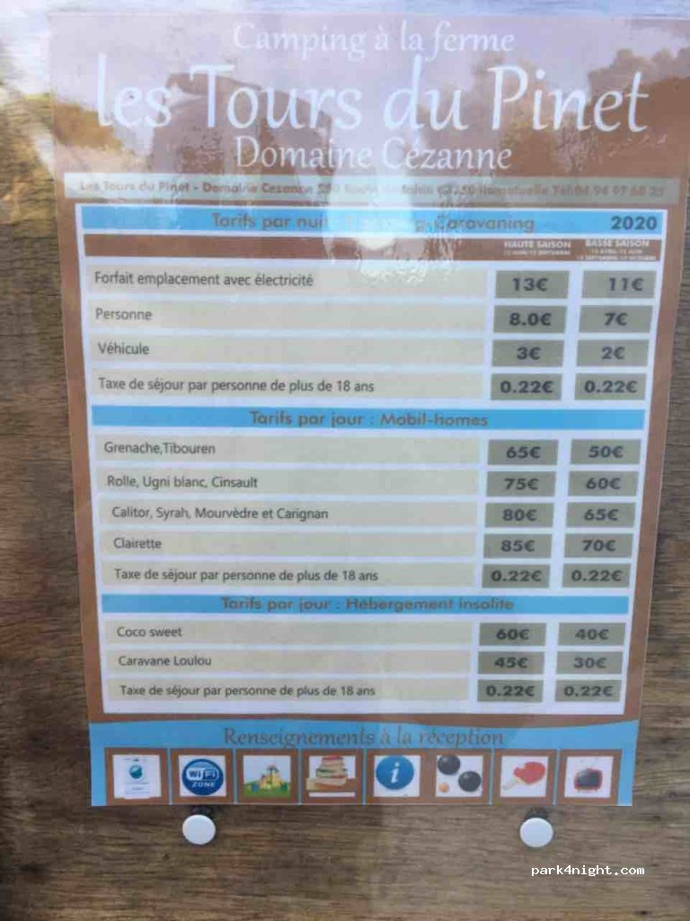 Camping Les Tours Du Pinet Domaine Cézanne — foto 2