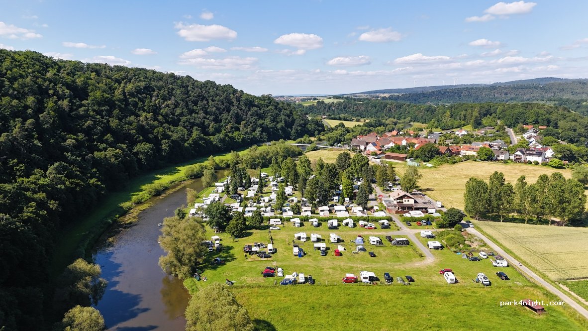 Camping Fuldaschleife — foto