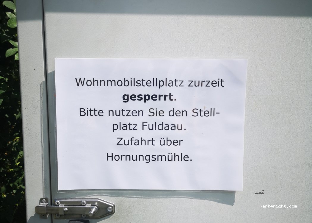 Wohnmobilstellplatz Johannisau in Fulda — foto 3