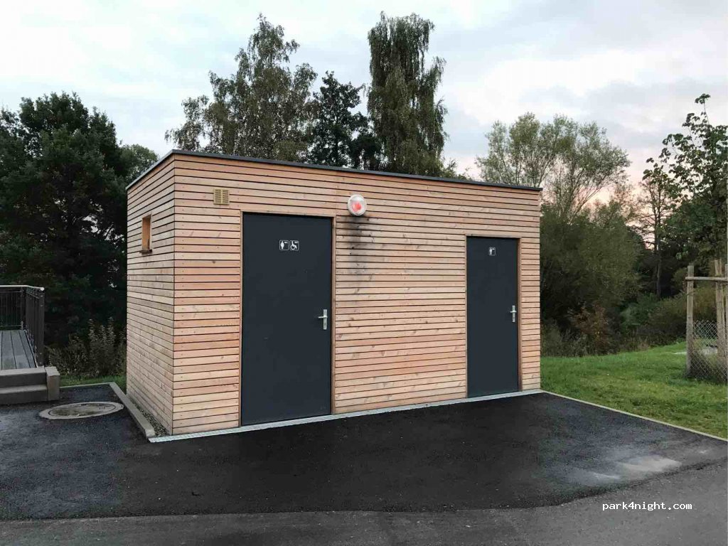 Wohnmobilstellplatz Jagstzell — foto