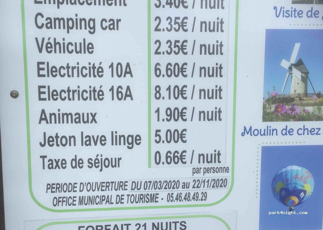 Camping municipal des Mégisseries de Jonzac*** — foto 3