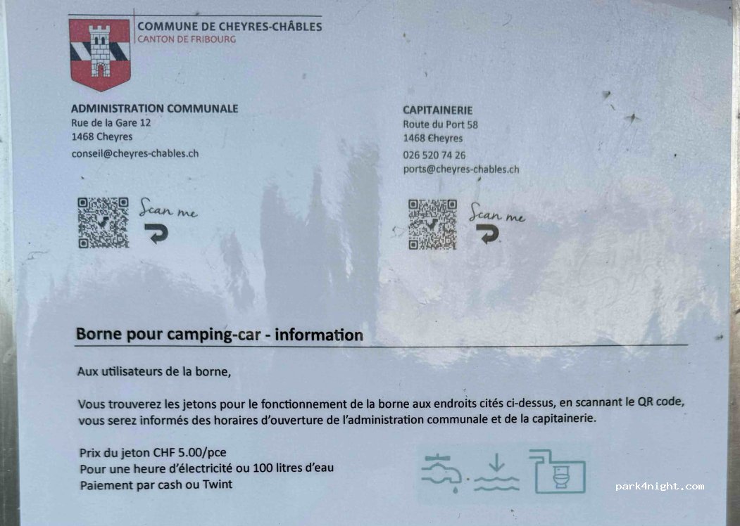 Aire camping-car de Cheyres — foto 2