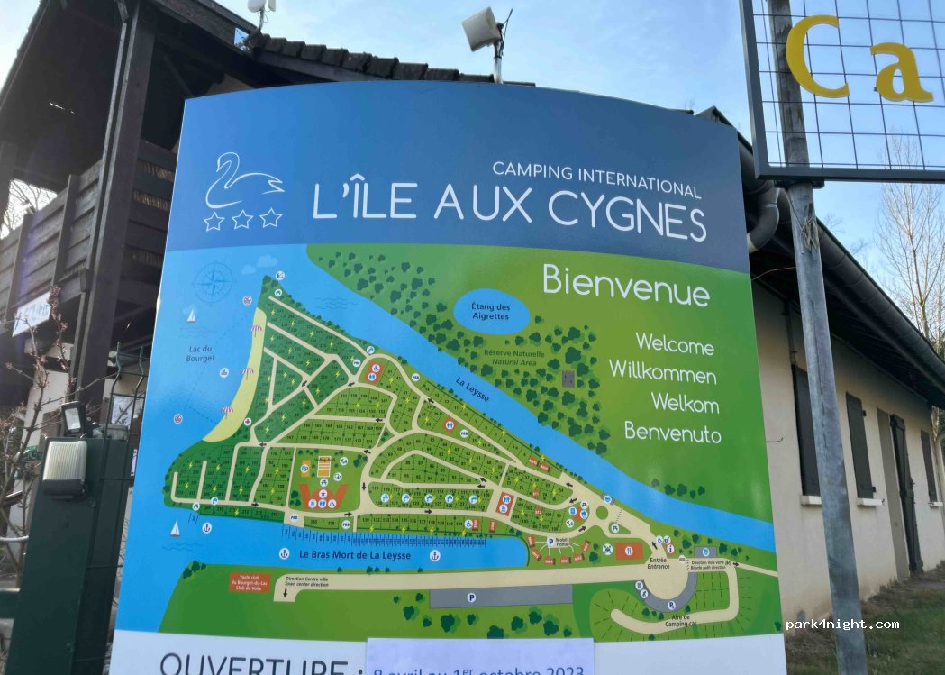 Aire de Camping-Car communale du Bourget du lac — foto 2