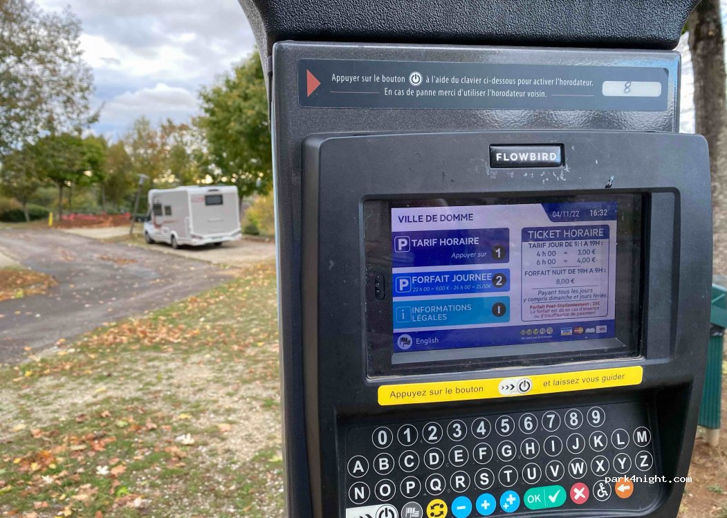 Parking pour camping-cars Domme — foto 3