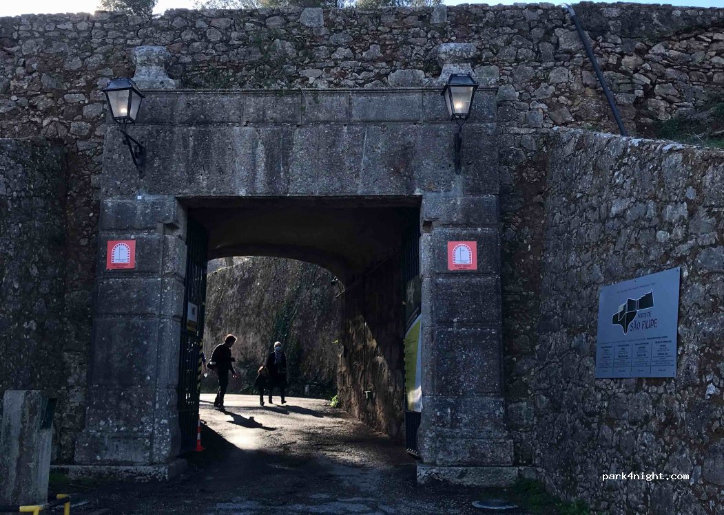 (2900) Setúbal - Estrada do Castelo de São Filipe — foto