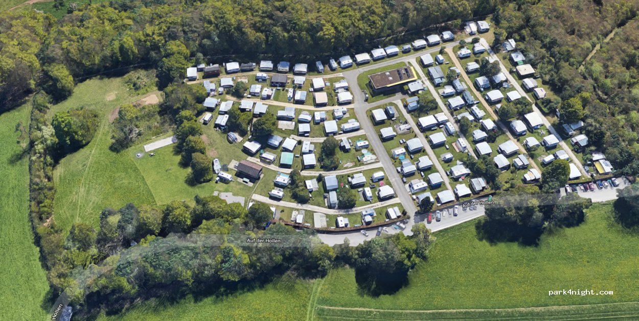 Camping uf dr Holle — foto
