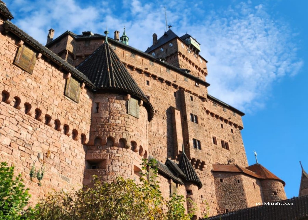 (67600) Orschwiller - Château du Haut Koenigbourg — foto
