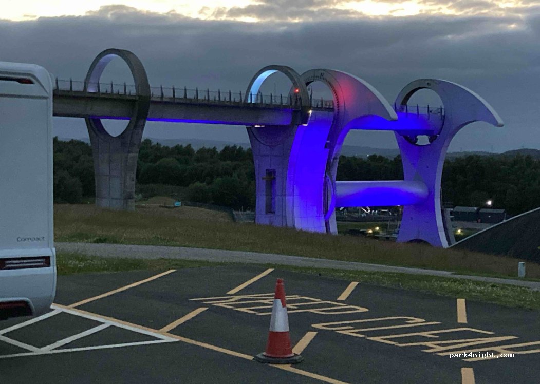 Falkirk Wheel Car Park — foto