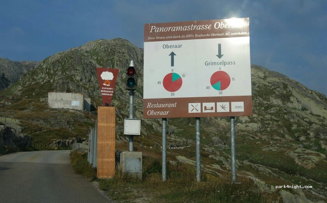 (3864) Guttannen - Panoramastrasse Oberaar — foto