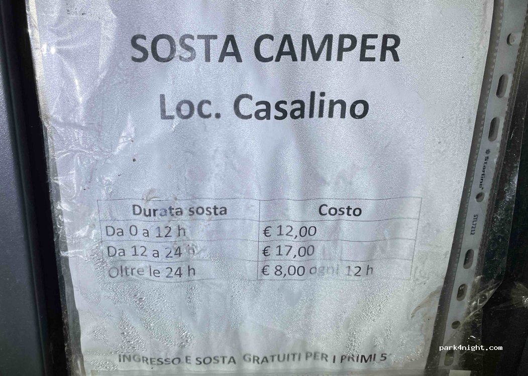 Area Sosta Camper Casalino — foto 5