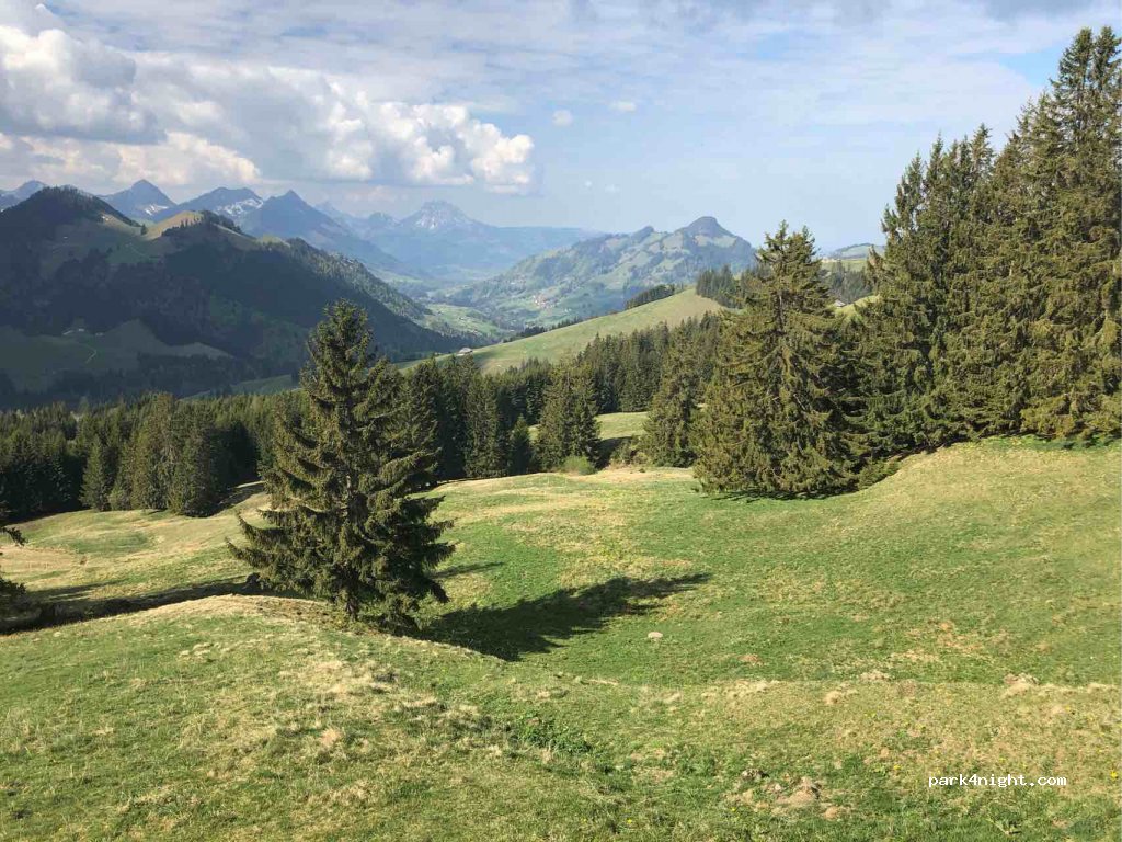 (1654) Val-de-Charmey - Unnamed Road — foto