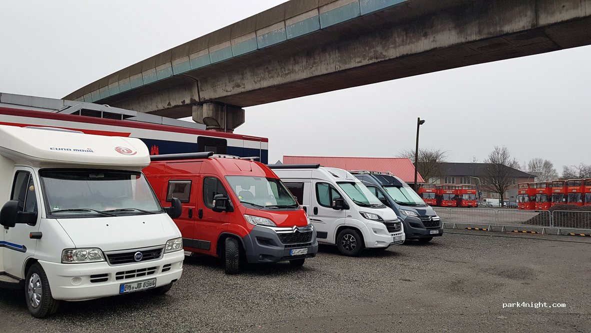 Wohnmobilhafen Hamburg — foto