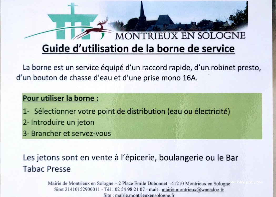 Aire de camping-car Montrieux-en-Sologne — foto 2