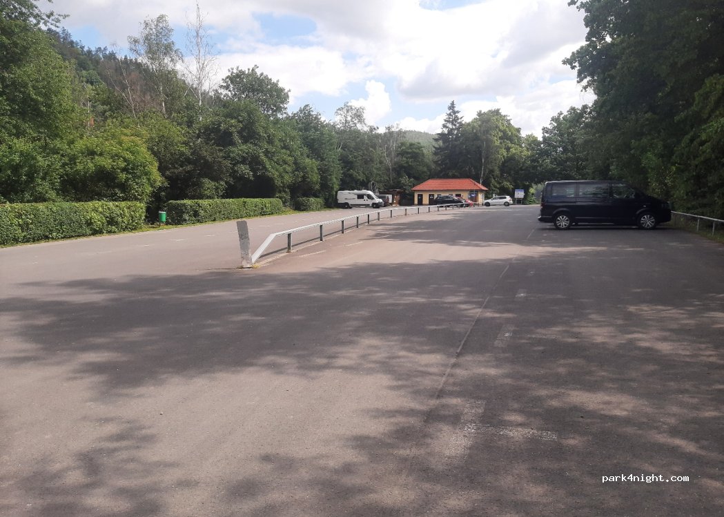Wanderparkplatz an der Staumauer Hohenwarte — foto 2