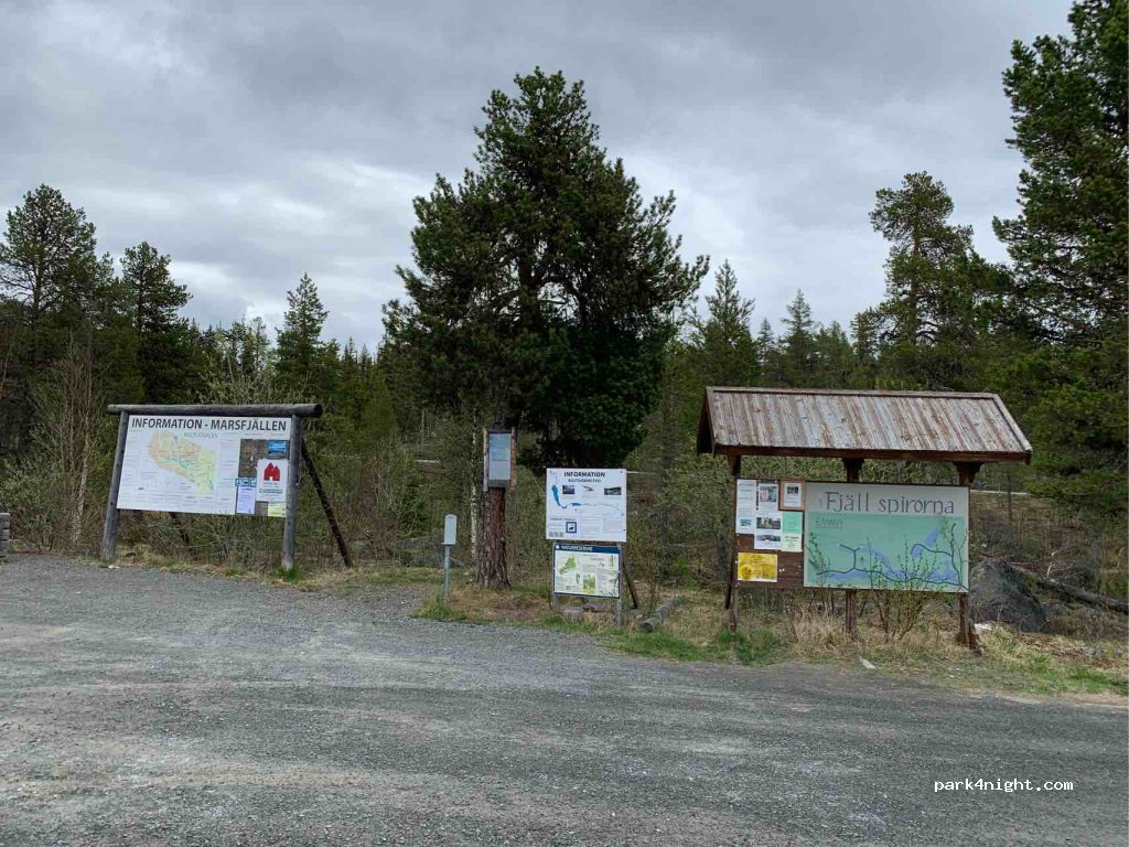 (910 88) Marsfjäll - 1 TRAPPSTEGSFORSEN — foto