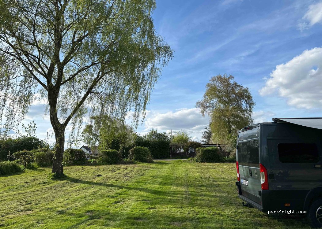 Camping auf Grietherort — foto