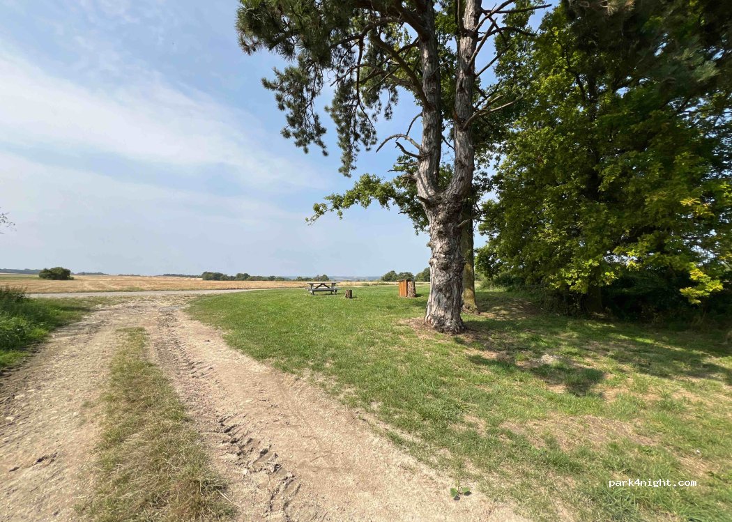 (51140) Courcelles-Sapicourt - Chemin De treslon — foto