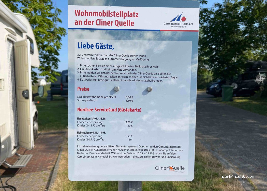 Wohnmobilstellplatz an der Cliner Quelle — foto 3