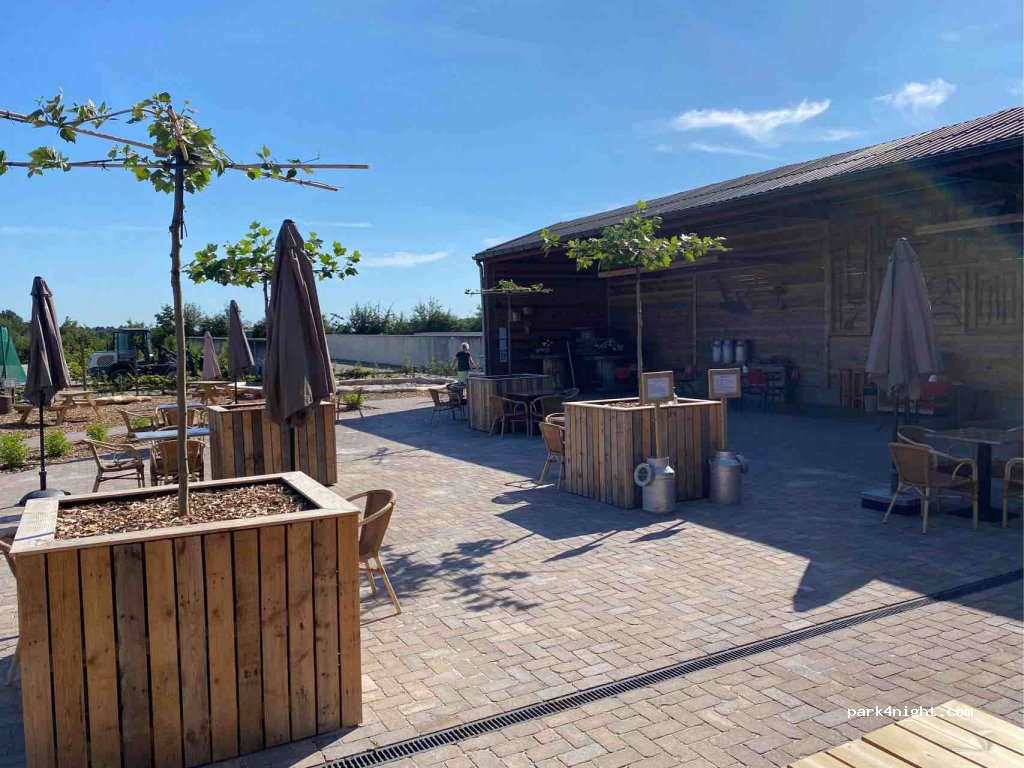 Camperplaats Hoeve Lieshout fietscafé — foto