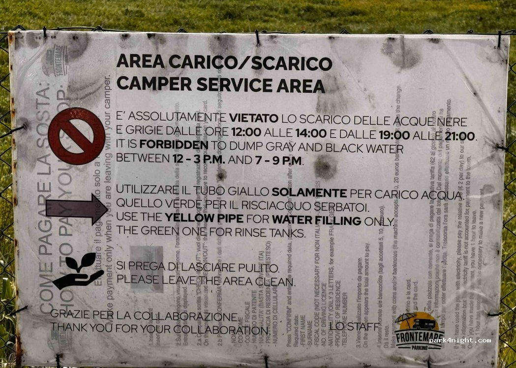 Camper Parking Area - Beachfront Parking - Porto Sant'Elpidio — foto 5