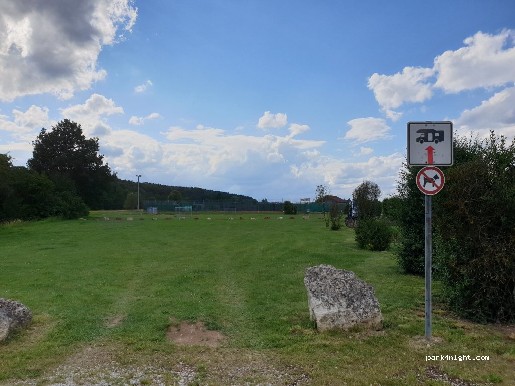 Parkplatz Luitpoldhöhe — foto