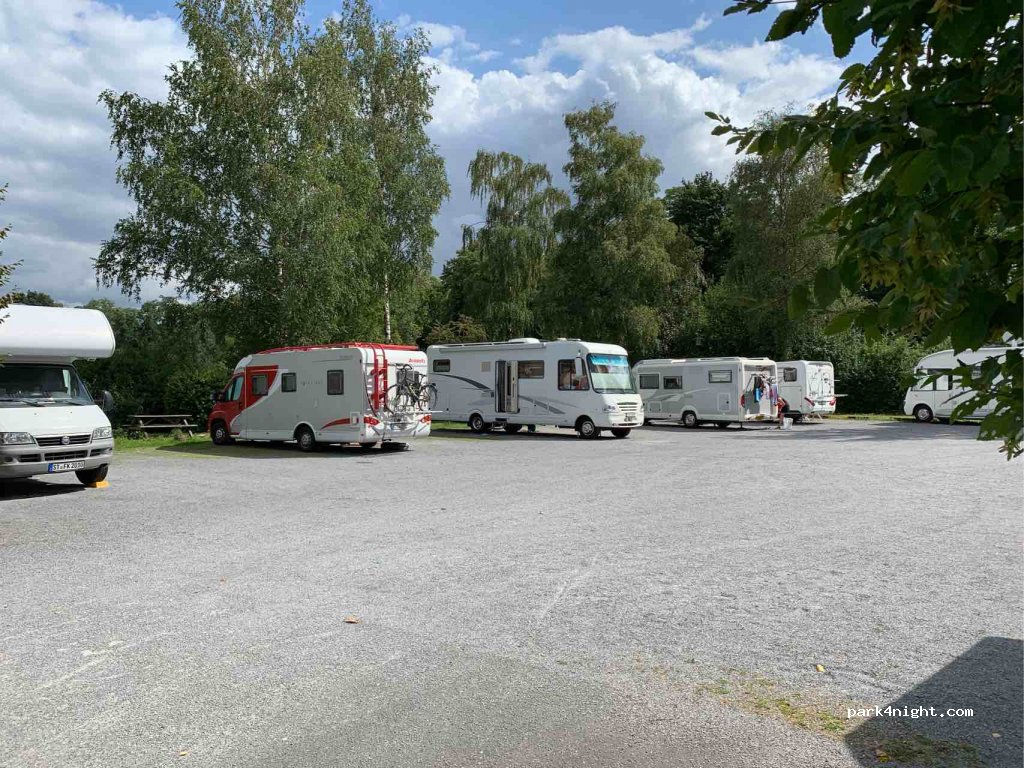 Reisemobilhafen/ Wohnmobilstellplatz An der Lippe — foto