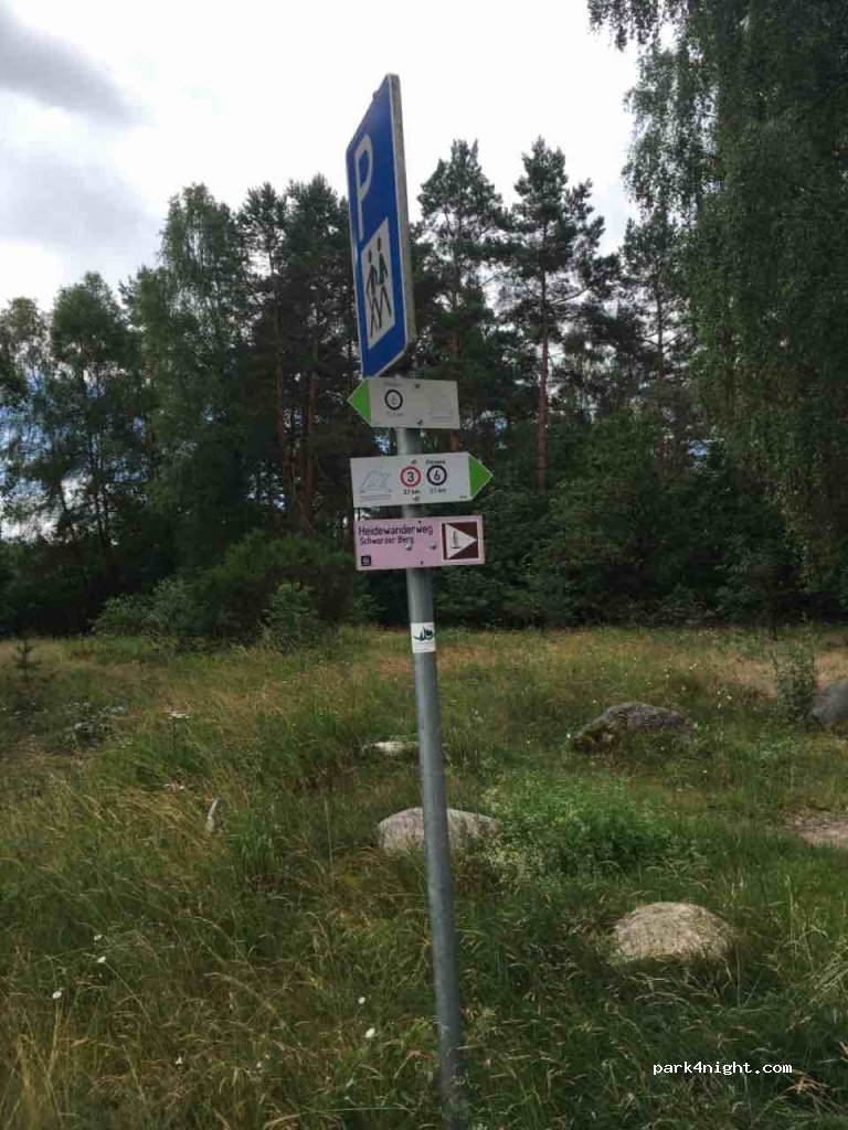 Wanderparkplatz Bodenteicher Heide — foto