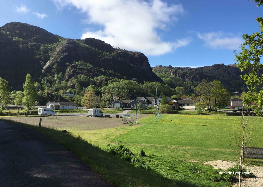 Åna-Sira bobilparkering — foto