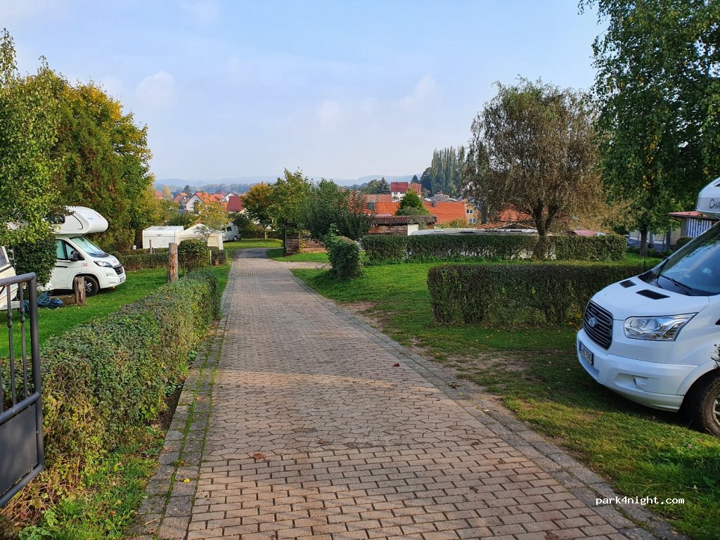 Campingplatz Bergwiese Thüringen — foto