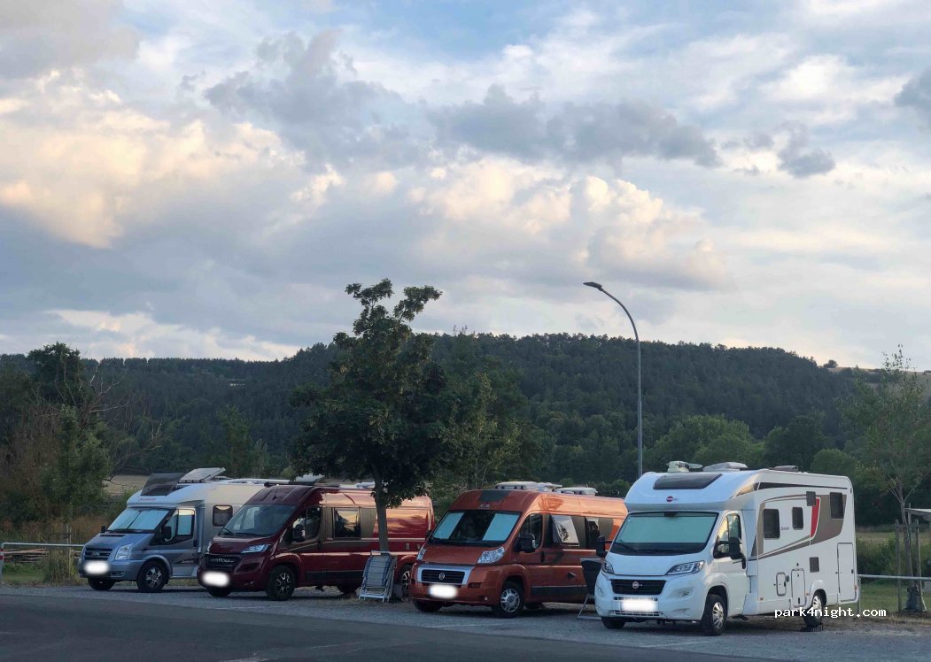Wohnmobilstellplatz am Bleichrasen in Hammelburg — foto 2