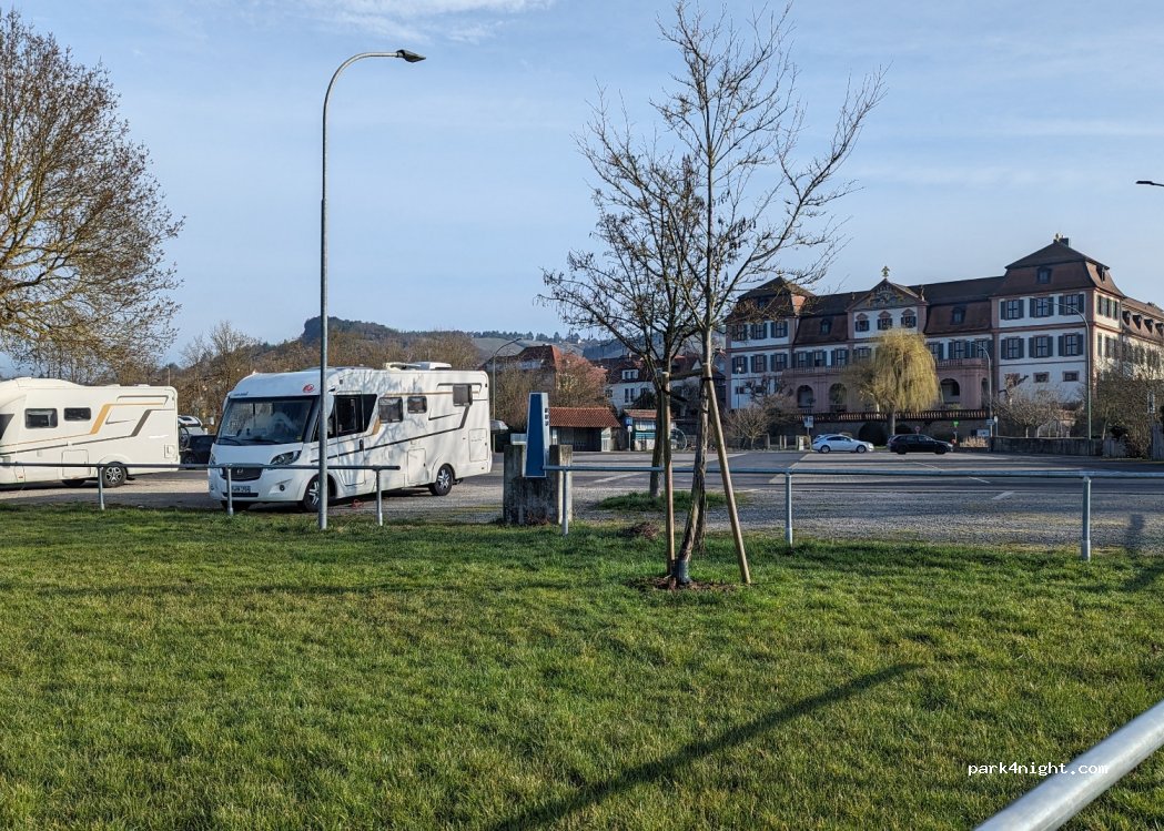 Wohnmobilstellplatz am Bleichrasen in Hammelburg — foto 4