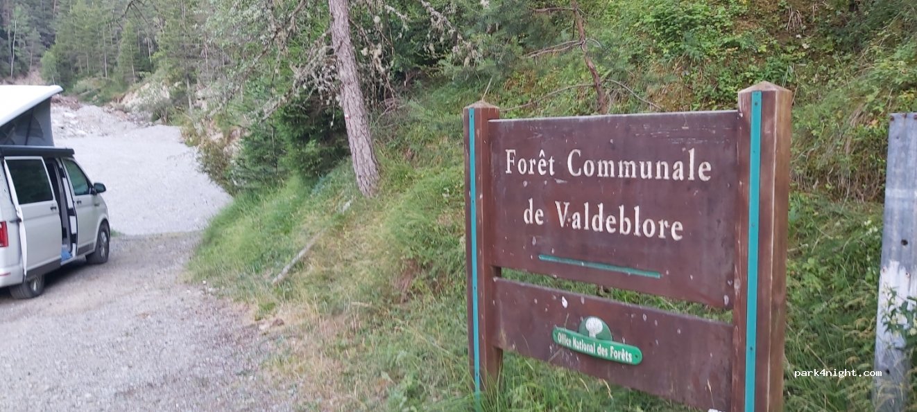 (06420) Valdeblore - Route du Bois Noir — foto