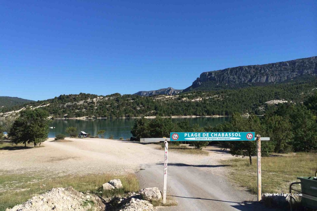 (83630) Aiguines - Plage de Chabassol — foto