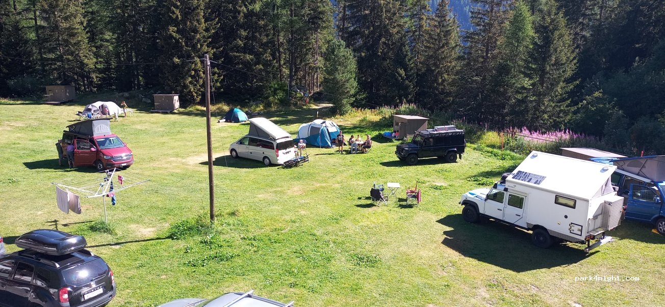 Camping Relais d'Arpette Spectacular view at the foot of Mont Blanc — foto 2